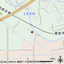 熊本県菊池郡大津町引水303周辺の地図