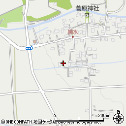 熊本県菊池郡菊陽町原水2524周辺の地図