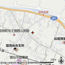 長崎県雲仙市国見町土黒甲247-2周辺の地図