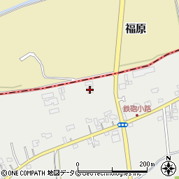 熊本県菊池郡菊陽町原水5972-1周辺の地図
