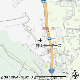 熊本県熊本市北区植木町鐙田1551周辺の地図