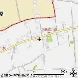 熊本県菊池郡菊陽町原水5517-1周辺の地図