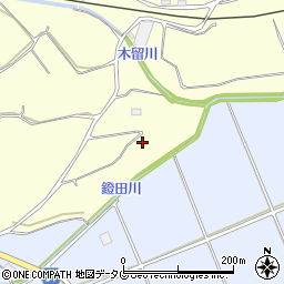 熊本県熊本市北区植木町木留427周辺の地図