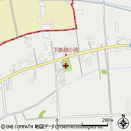 熊本県菊池郡菊陽町原水5510-1周辺の地図