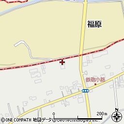 熊本県菊池郡菊陽町原水5972-2周辺の地図