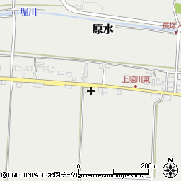 熊本県菊池郡菊陽町原水5155-7周辺の地図