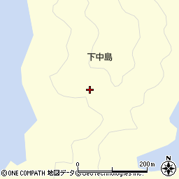 下中島周辺の地図