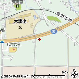 熊本県菊池郡大津町引水281周辺の地図