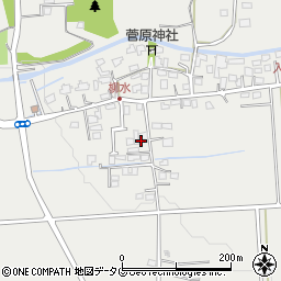 熊本県菊池郡菊陽町原水2532周辺の地図
