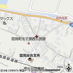 長崎県雲仙市国見町土黒甲428周辺の地図