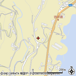 長崎県長崎市琴海村松町498周辺の地図