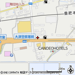 リンガーハット熊本大津店周辺の地図