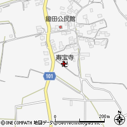 熊本県熊本市北区植木町鐙田1969周辺の地図