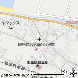 長崎県雲仙市国見町土黒甲425周辺の地図