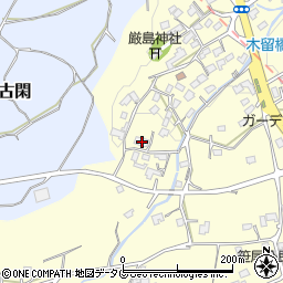 熊本県熊本市北区植木町木留1839周辺の地図