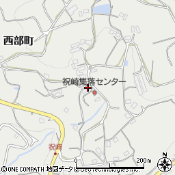 長崎県大村市西部町487-2周辺の地図