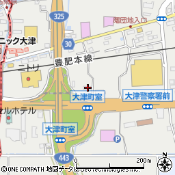 熊本県菊池郡大津町室920-2周辺の地図