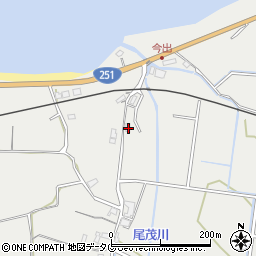 長崎県雲仙市国見町土黒丁16周辺の地図