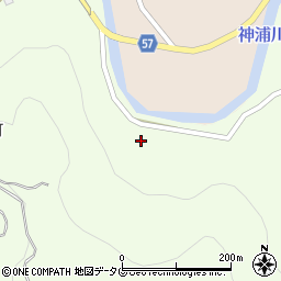 長崎県長崎市神浦向町293周辺の地図