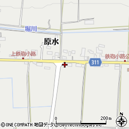 熊本県菊池郡菊陽町原水5264-2周辺の地図