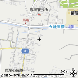 熊本県菊池郡菊陽町原水2324-1周辺の地図