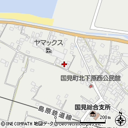長崎県雲仙市国見町土黒甲398周辺の地図
