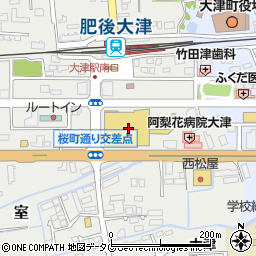 イオン大津店周辺の地図