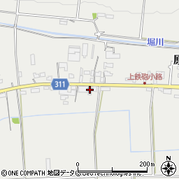 熊本県菊池郡菊陽町原水5285周辺の地図