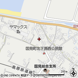長崎県雲仙市国見町土黒甲408周辺の地図