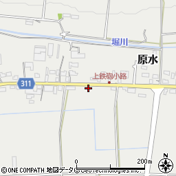 熊本県菊池郡菊陽町原水6046周辺の地図