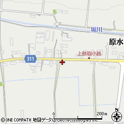 熊本県菊池郡菊陽町原水5283周辺の地図