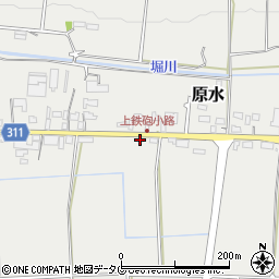 熊本県菊池郡菊陽町原水5276-1周辺の地図