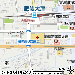 大津ショッピングプラザアークファッションイエイリ周辺の地図