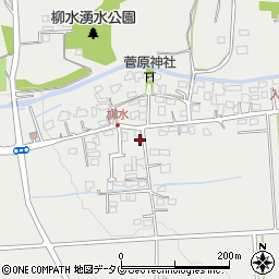 熊本県菊池郡菊陽町原水2535-2周辺の地図