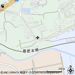 熊本県菊池郡大津町引水895周辺の地図