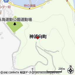 長崎県長崎市神浦向町192-2周辺の地図