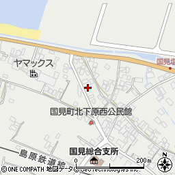 長崎県雲仙市国見町土黒甲414周辺の地図