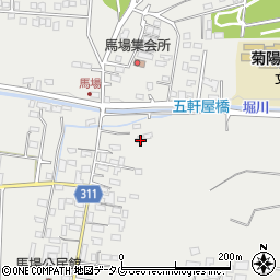 熊本県菊池郡菊陽町原水2323-1周辺の地図