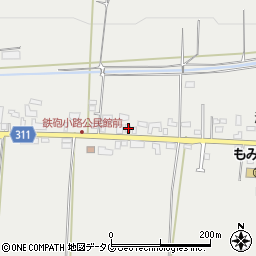 熊本県菊池郡菊陽町原水5075-4周辺の地図
