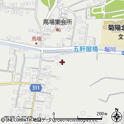 熊本県菊池郡菊陽町原水2324周辺の地図