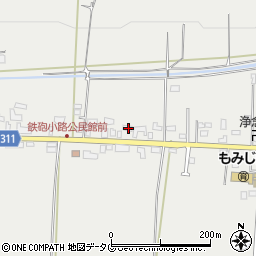 熊本県菊池郡菊陽町原水5078周辺の地図
