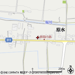 熊本県菊池郡菊陽町原水6046-1周辺の地図