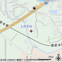 熊本県菊池郡大津町引水933周辺の地図