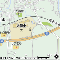 熊本県菊池郡大津町引水241-1周辺の地図