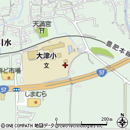 熊本県菊池郡大津町引水241周辺の地図