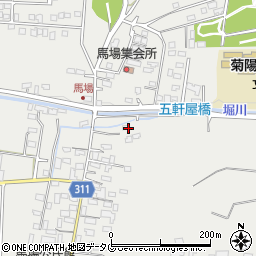熊本県菊池郡菊陽町原水2323-2周辺の地図