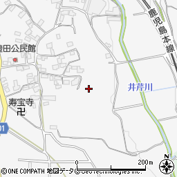 熊本県熊本市北区植木町鐙田14周辺の地図