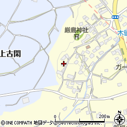 熊本県熊本市北区植木町木留1834周辺の地図