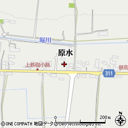 熊本県菊池郡菊陽町原水6055周辺の地図