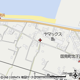 長崎県雲仙市国見町土黒甲387周辺の地図